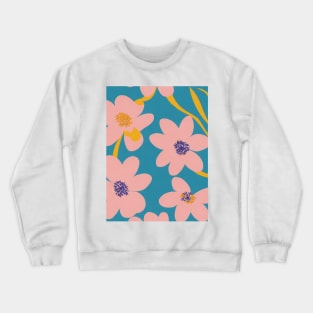 Chromatic Botanic Abstraction #22 Crewneck Sweatshirt